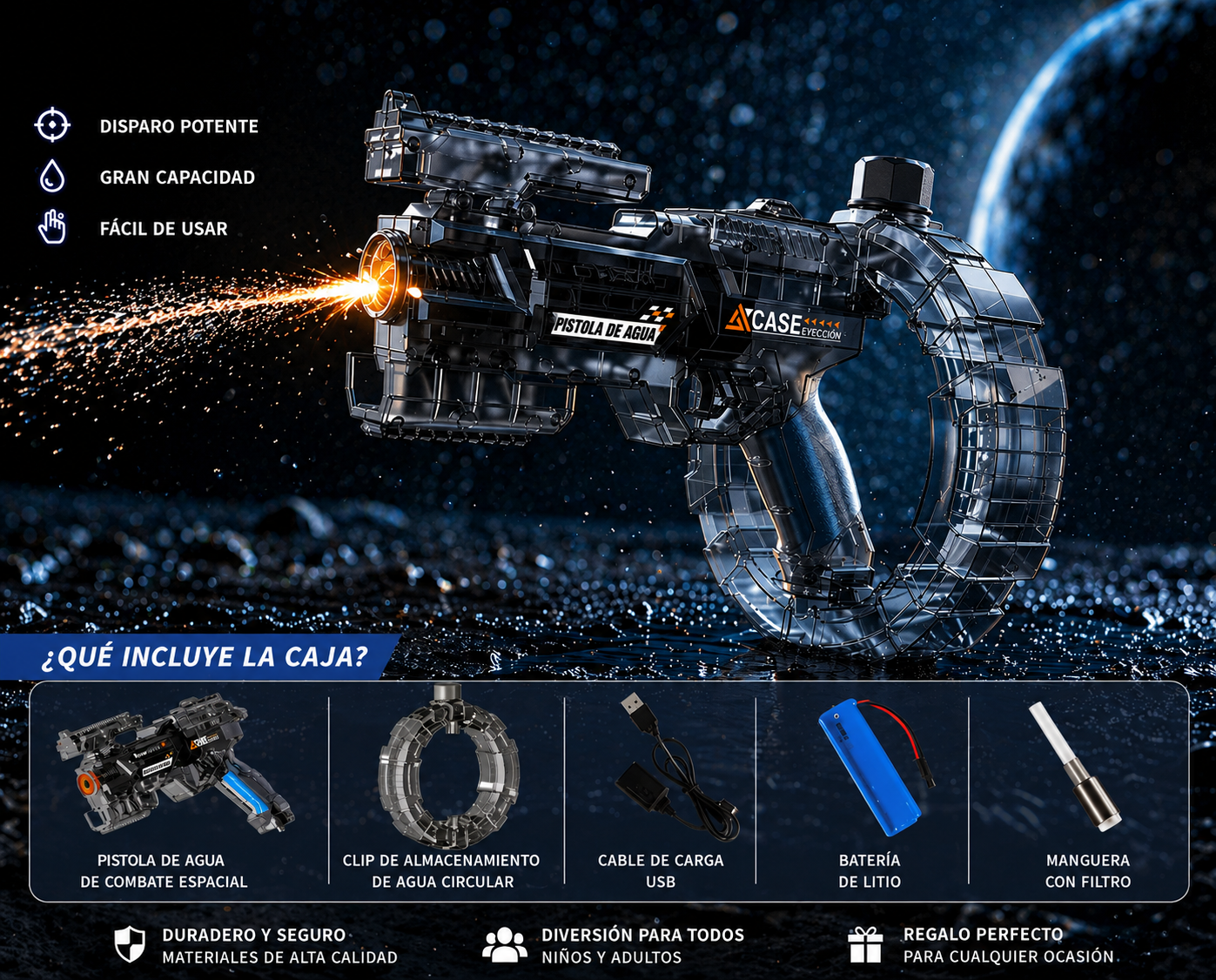 Pistola de Agua AquaZonic®